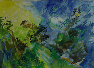 Huile, Marie Gaillet peintre