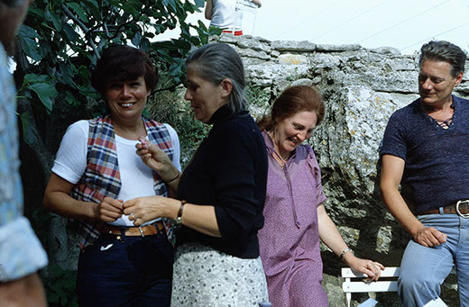 Claude Morénas, Rosemarie et Raymond Wandestrick, Regain, 1978