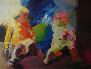 Huile, Marie Gaillet peintre