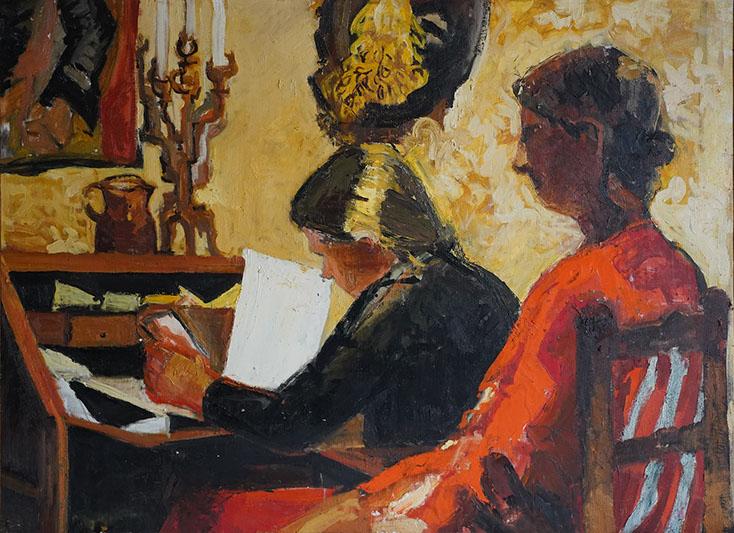 Huile, Marie Gaillet peintre