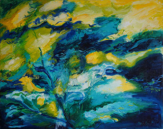 Huile, Marie Gaillet peintre