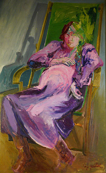 Huile, Marie Gaillet peintre