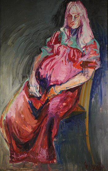 Huile, Marie Gaillet peintre