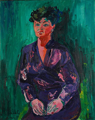 Huile, Marie Gaillet peintre