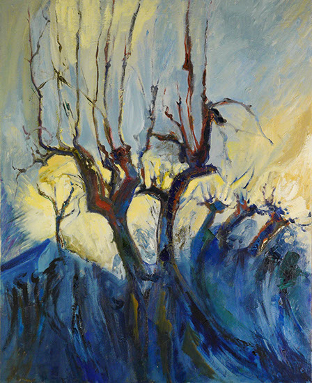 Huile, Marie Gaillet peintre