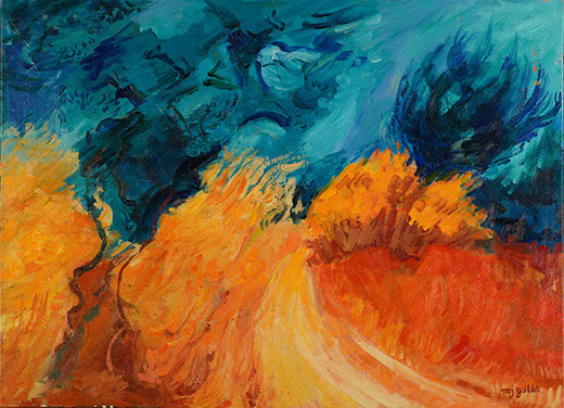 Huile, Marie Gaillet peintre