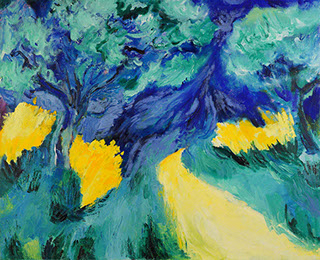 Huile, Marie Gaillet peintre