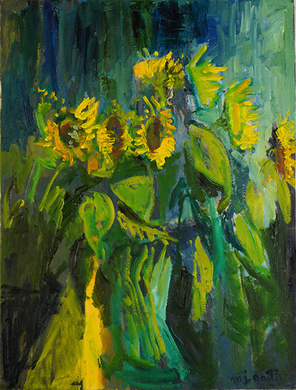 Huile, Marie Gaillet peintre