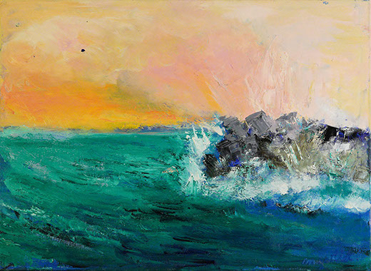 Huile, Marie Gaillet peintre