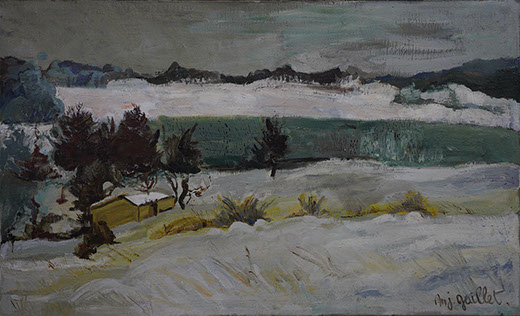 Huile, Marie Gaillet peintre