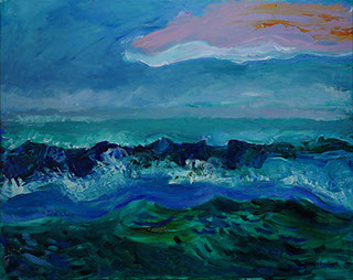 Huile, Marie Gaillet peintre