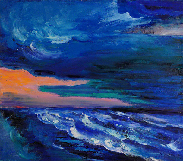 Huile, Marie Gaillet peintre