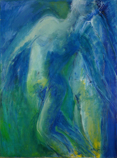 Huile, Marie Gaillet peintre