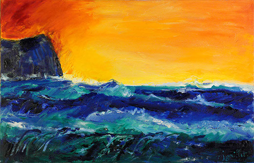 Huile, Marie Gaillet peintre