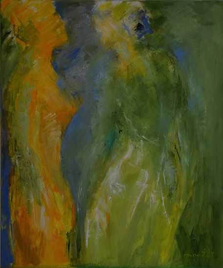 Huile, Marie Gaillet peintre