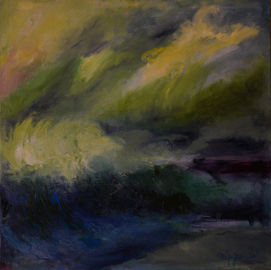 Huile, Marie Gaillet peintre