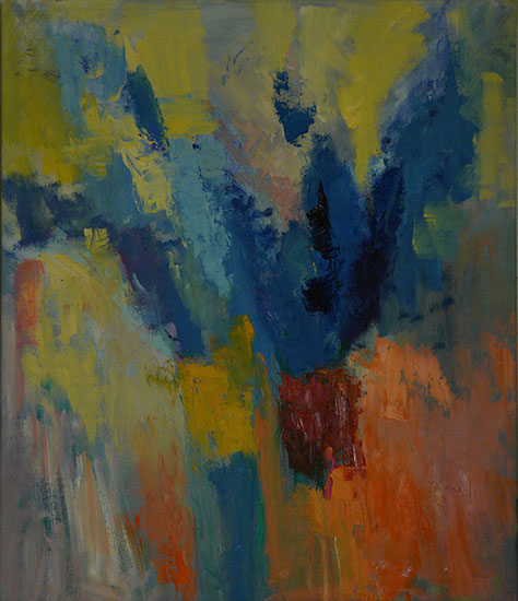 Huile, Marie Gaillet peintre