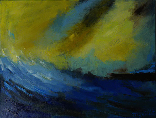 Huile, Marie Gaillet peintre