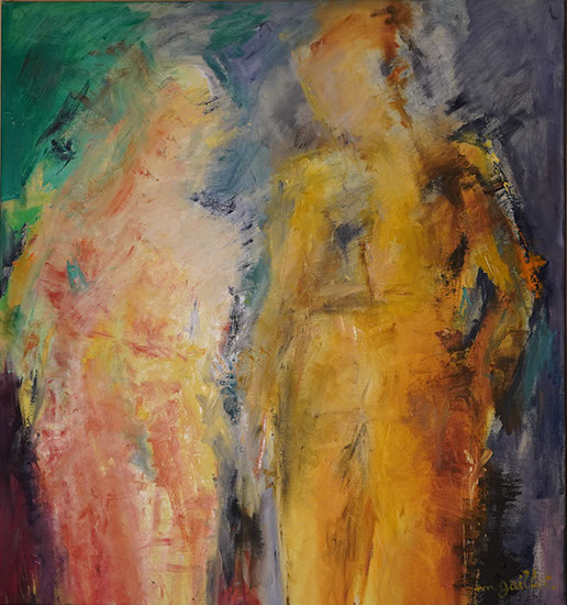 Huile, Marie Gaillet peintre