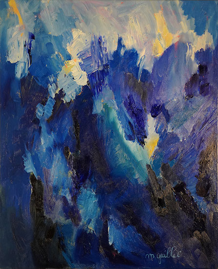 Huile, Marie Gaillet peintre