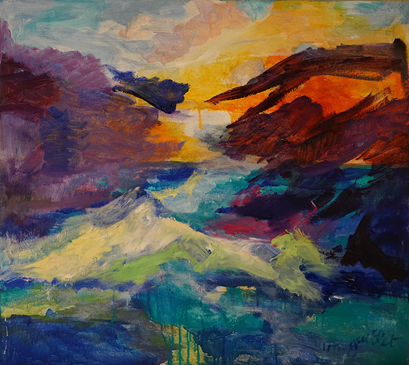 Huile, Marie Gaillet peintre