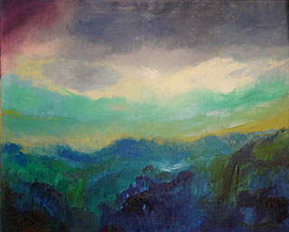 Huile, Marie Gaillet peintre