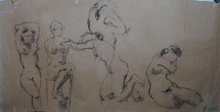 Esquisse, sketch, Marie Gaillet