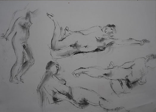 Esquisse, sketch, Marie Gaillet