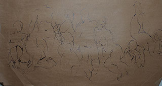 Esquisse, sketch, Marie Gaillet