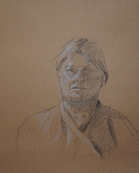 Esquisse, sketch, Marie Gaillet