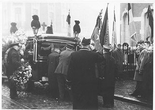 150 Avenue Longchamp, (actually Av Winston Churchill) Funeral in Brussels, Belgium