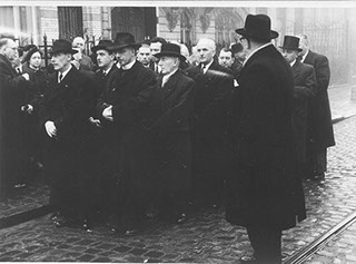 150 Avenue Longchamp, (actually Av Winston Churchill) Funeral in Brussels, Belgium