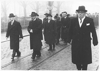 150 Avenue Longchamp, (actually Av Winston Churchill) Funeral in Brussels, Belgium