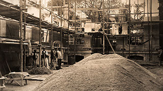 Construction of the Fondation Biermans-Lapôtre in 1924-1927