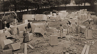 Construction of the Fondation Biermans-Lapôtre in 1924-1927