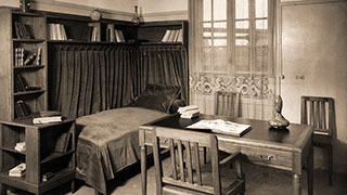 Boy's room. The furniture was chosen by Berthe Lapôtre