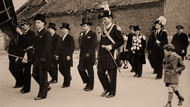 Herkenbosch church inaugurated in 1949, The Netherlands