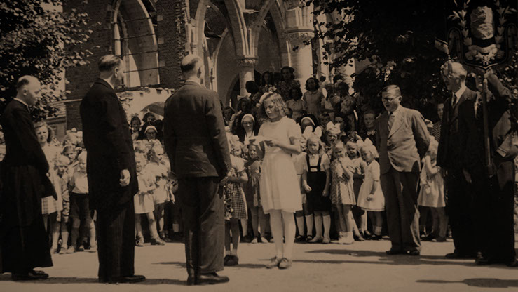 Herkenbosch church inaugurated in 1949, The Netherlands
