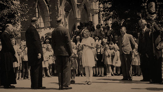 Herkenbosch church inaugurated in 1949, The Netherlands