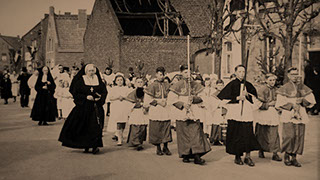 Herkenbosch church inaugurated in 1949, The Netherlands