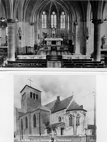 Church of Herkenbosch rebuilt thanks to J H Biermans, The Netherlands