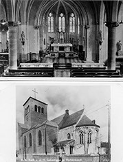 Church of Herkenbosch rebuilt thanks to J H Biermans, The Netherlands